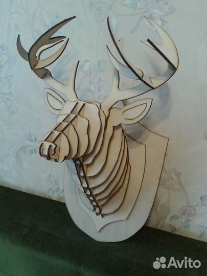 Декоративная голова оленя