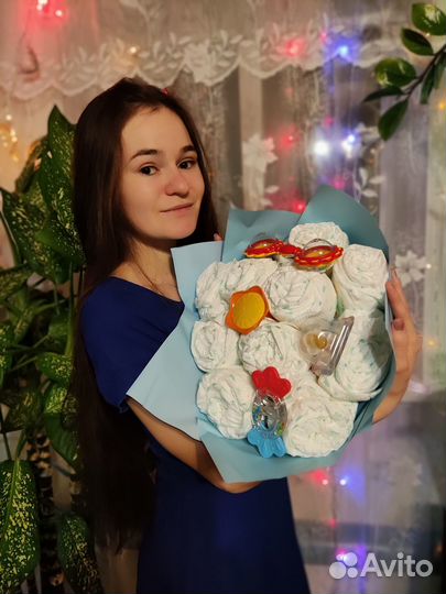 Букет из подгузников