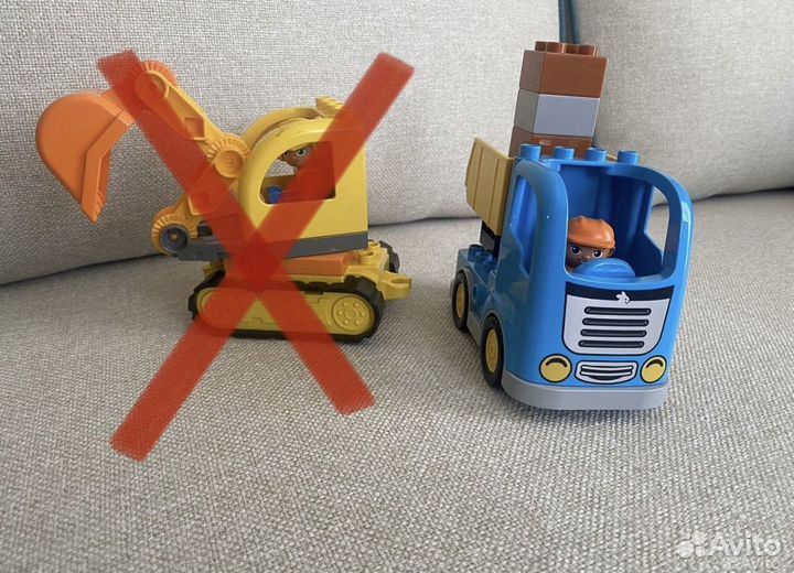 Lego duplo самосвал