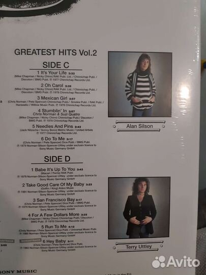 Smokie greatest hits 2016г 2lp