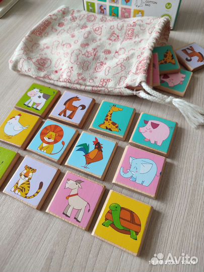 Развивающая игра мемо lucy& Leo