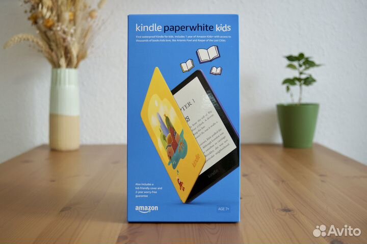Amazon Kindle PaperWhite 16gb Kids + Чехол