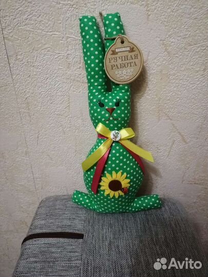 Заяц тильда Лето ручной работы