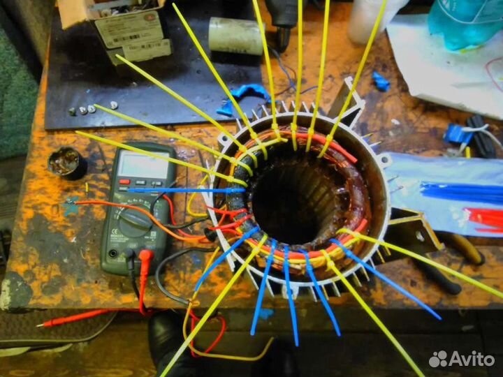 Ремонт электродвигателей/салиноидов
