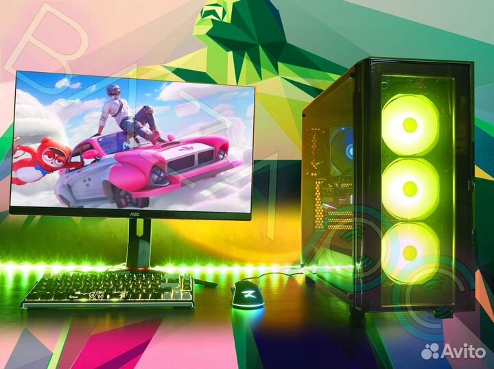 Мощный игровой пк Ryzen 5 2600x / RTX 4090