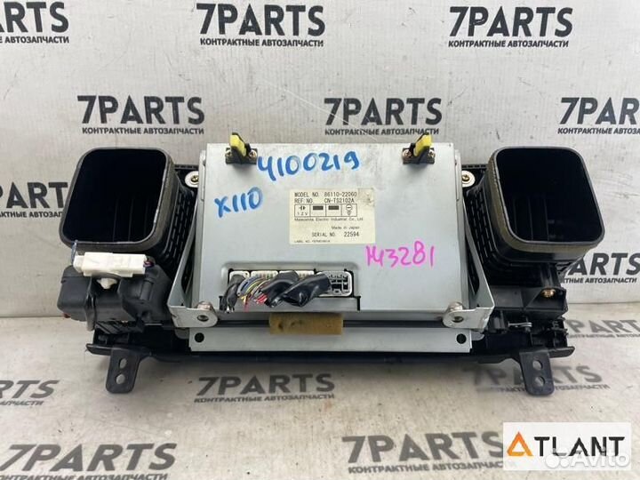 Климат-контроль toyota mark II wagon blit