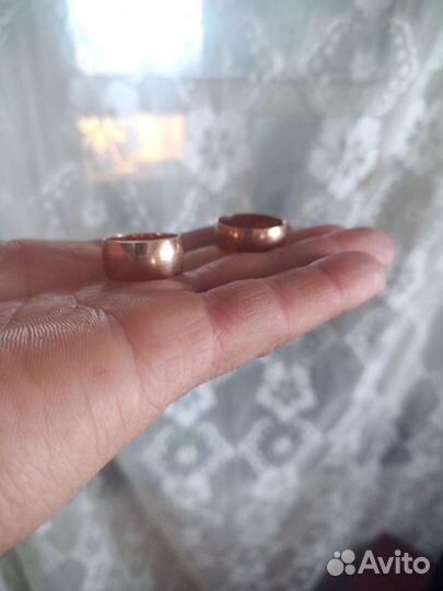 Обручальные кольца 585 бу