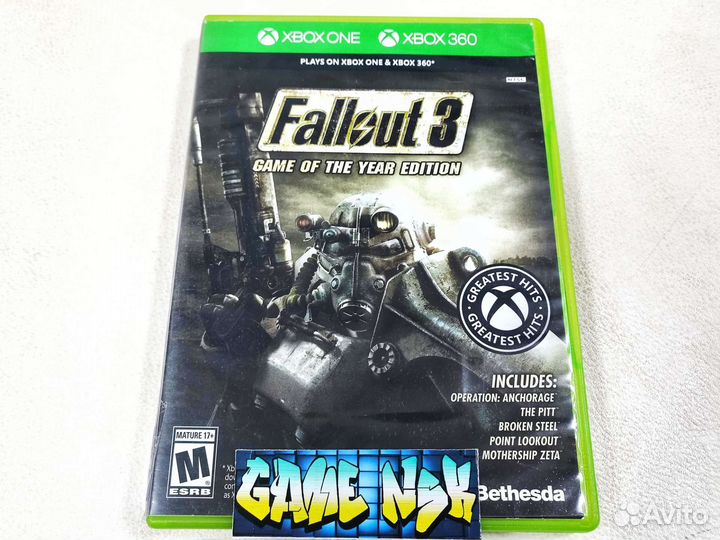 Fallout 3 goty (Xbox) Б/У