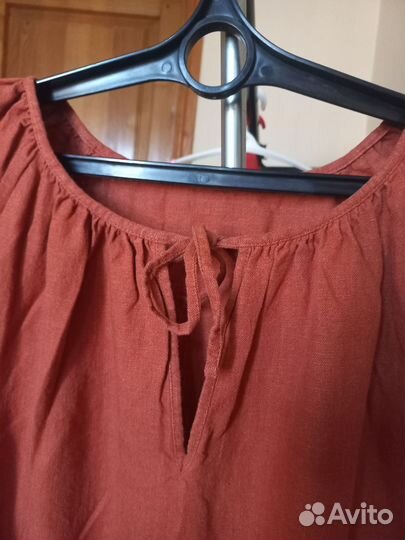 Платье льняное