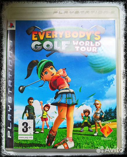 Игры ps3 Everybodys golf world tour