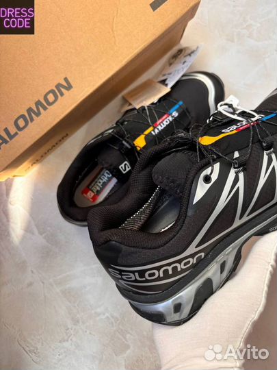 Salomon xt 6 черные термо 41 размер