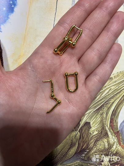 Серьги бижутерия