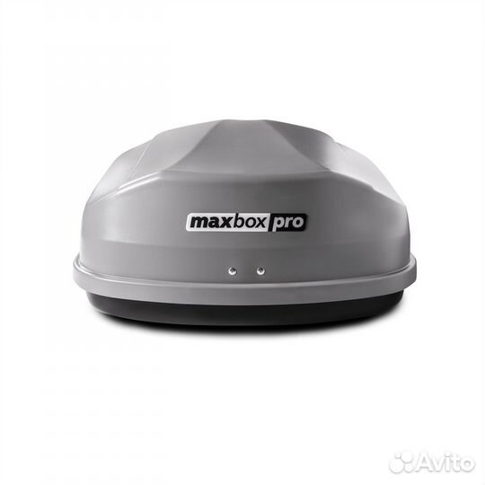 Бокс на крышу MaxBox PRO 460 Серый матовый