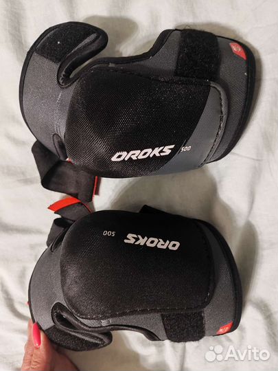 Налокотники хоккейные детские