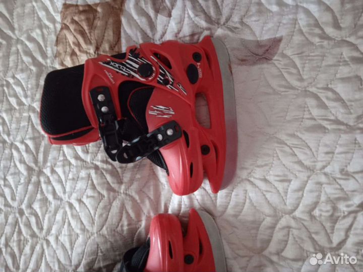 Коньки раздвижные р. 27-30