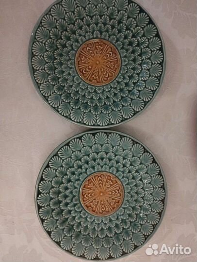 Тарелки антикварные старинные 19 век