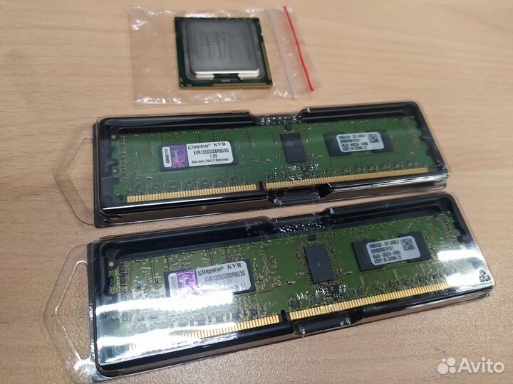 Процессор xeon E5507 s1366 + 6GB DDR3 REG ECC