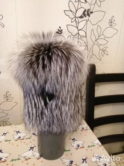 Новая шапка из чернобурки