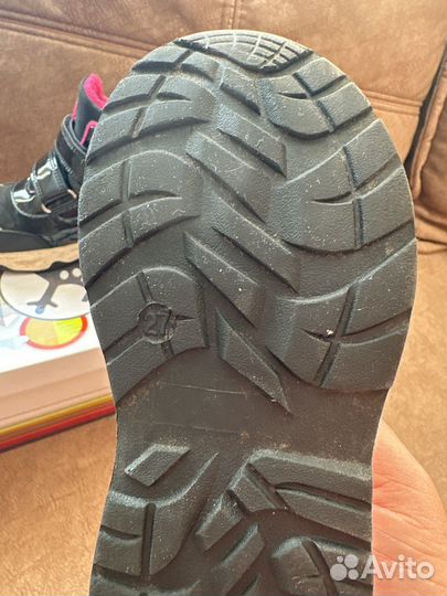 Ботинки демисезонные для девочки 27 размер