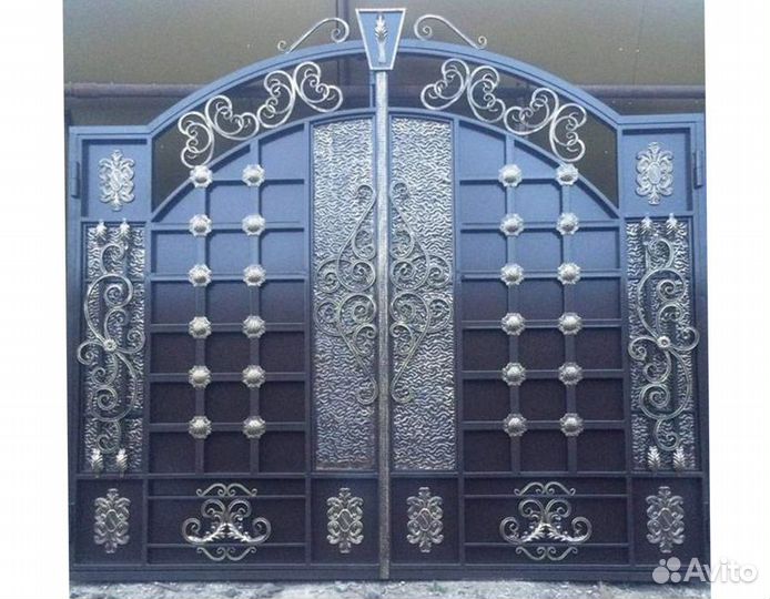 Кованые ворота