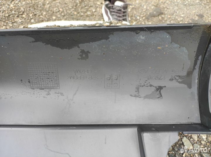 BK31 17926 CC ford transit пластик крыла задний