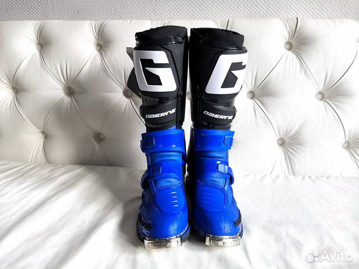 Мотоботы Gaerne SG 12 для эндуро черно-синие