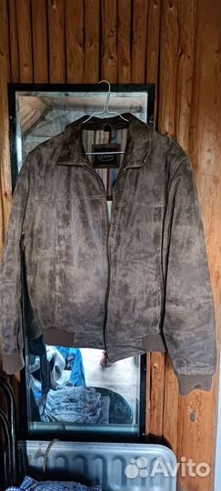 Кожаная куртка мужская