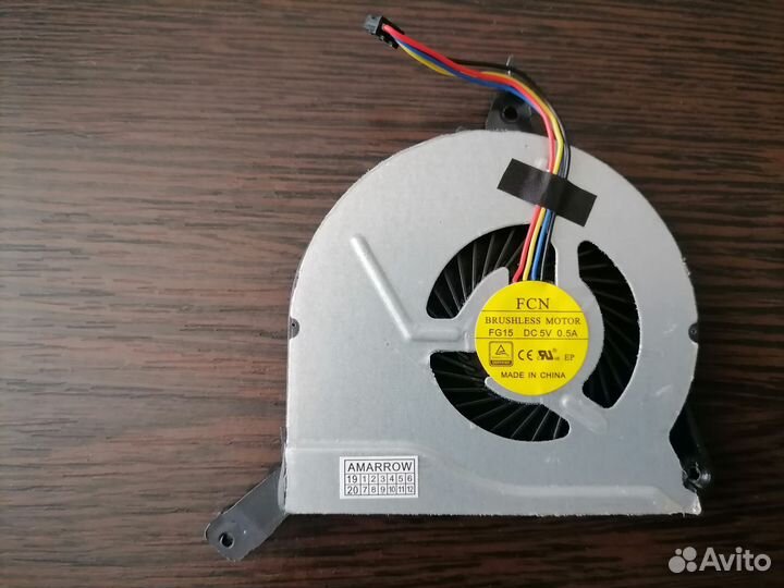 Кулер для ноутбука HP Pavilion 17-F059SR, 4 PIN