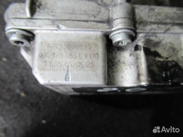 Дроссельная заслонка Audi A4 B6 2004 03G128063C