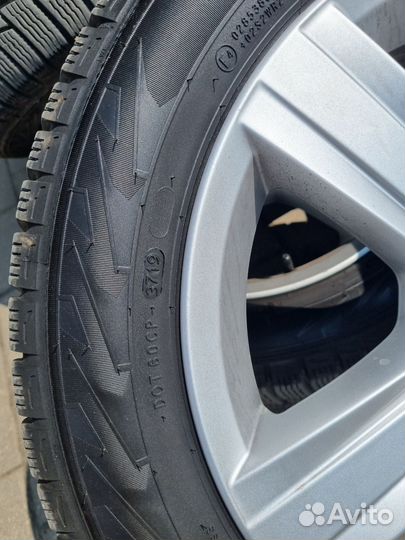 Колеса c зимней резиной R16 Volkswagen