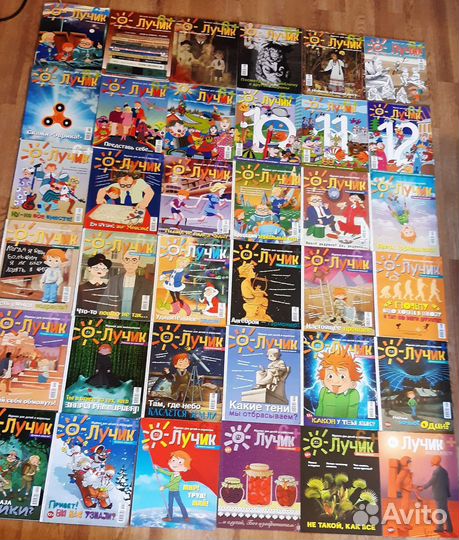 Детские журналы Лучик 6+, 12+