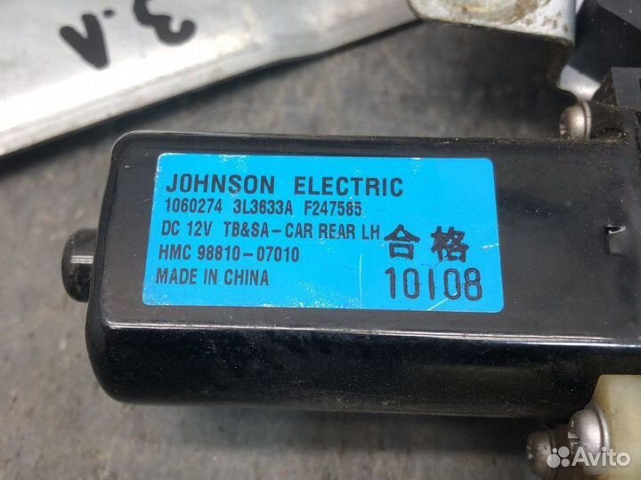 Стеклоподъемник задний левый Kia Picanto SA