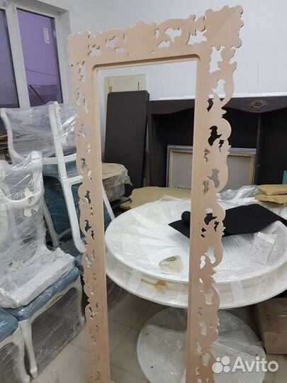 Багетная рама для зеркала из дерева А44