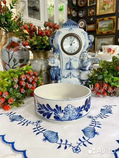Салатник Delft blue Holland Винтаж