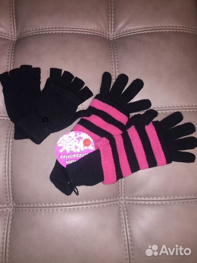 Шапка Nike, перчатки новые д/дев. 10-12 л