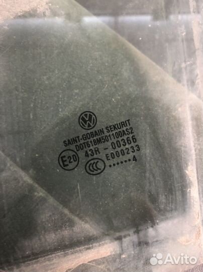 Volkswagen phaeton 2004 стекло переднее левое