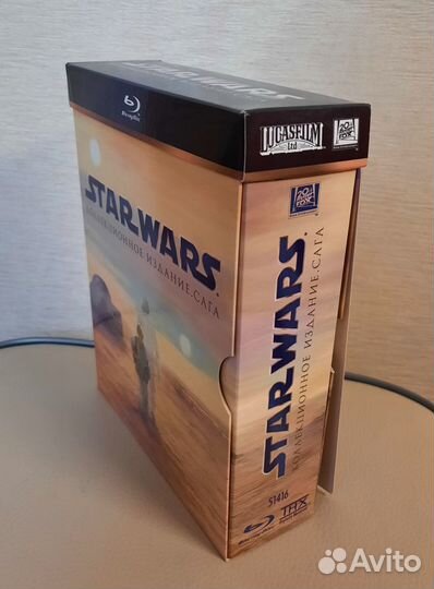 Сага Star Wars на дисках Blu-ray