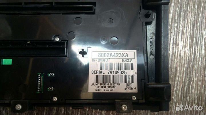 Штатная магнитола Мицубиси Паджеро 4