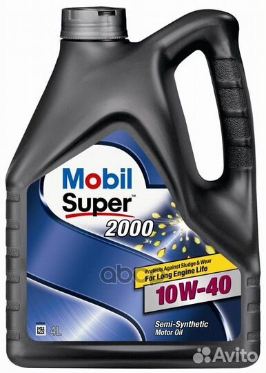 Mobil Super 2000 X1 10w40 4л Mobil