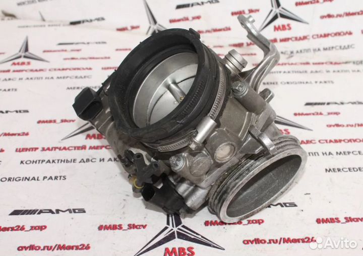 Р Заслонка дроссельная M137 W220 W463 Mercedes