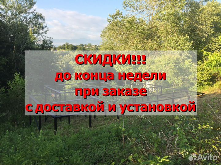 Винтовые сваи под ключ