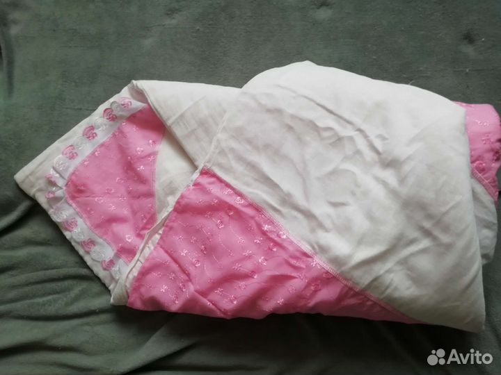 Детское одеяло на выписку