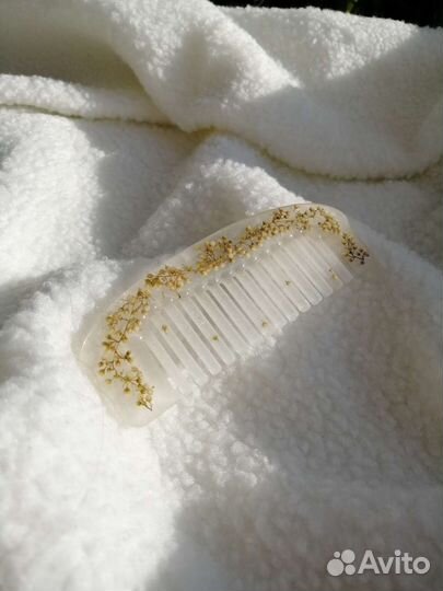 Гребень из эпоксидной смолы