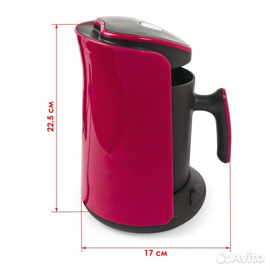 Электрическая кофеварка турка hotter новая