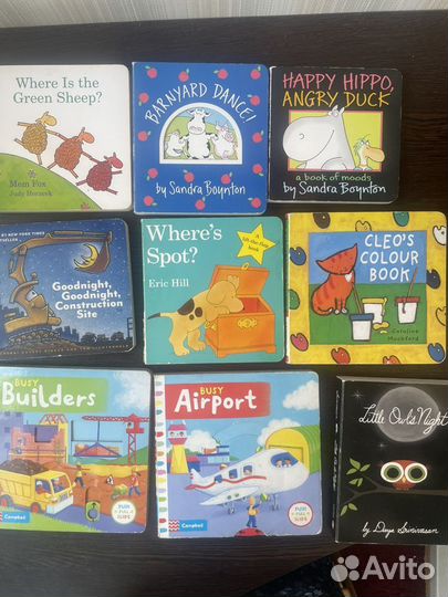Детские книги на английском языке от 0 до 3 лет