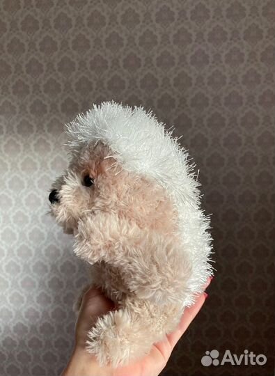 Игрушка ручной работы ёжик