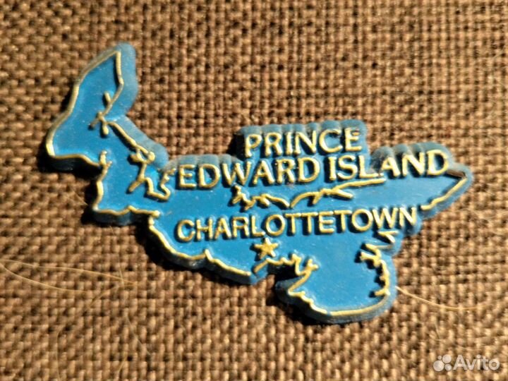 Магнит. Карта штата о. Принц Эдвартд/сша