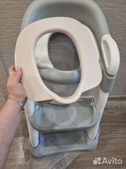 Сиденье на унитаз детское с лестницей (до 85 кг)