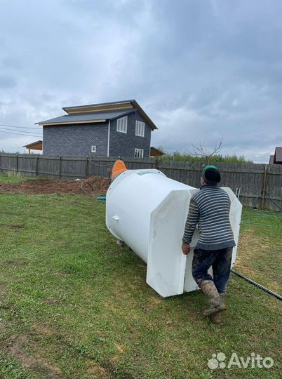 Септик под ключ в рассрочку