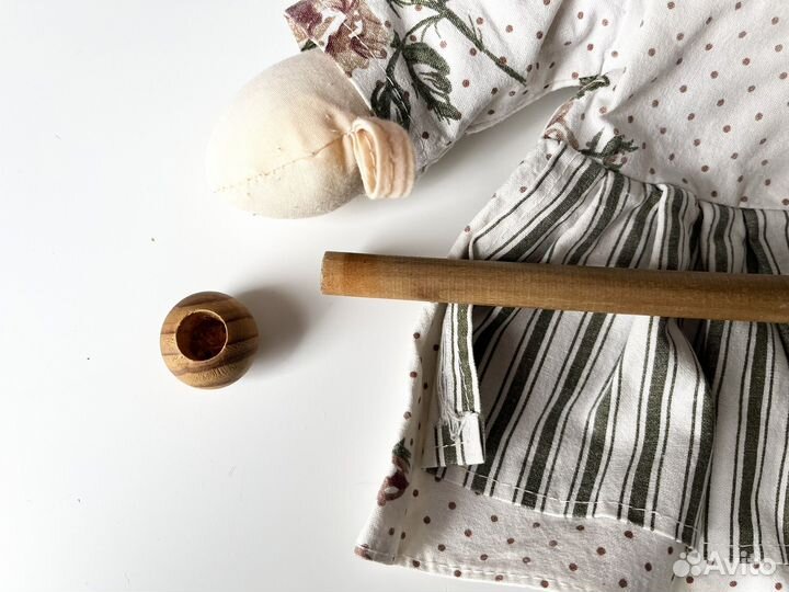 Текстильная кукла держатель для полотенец